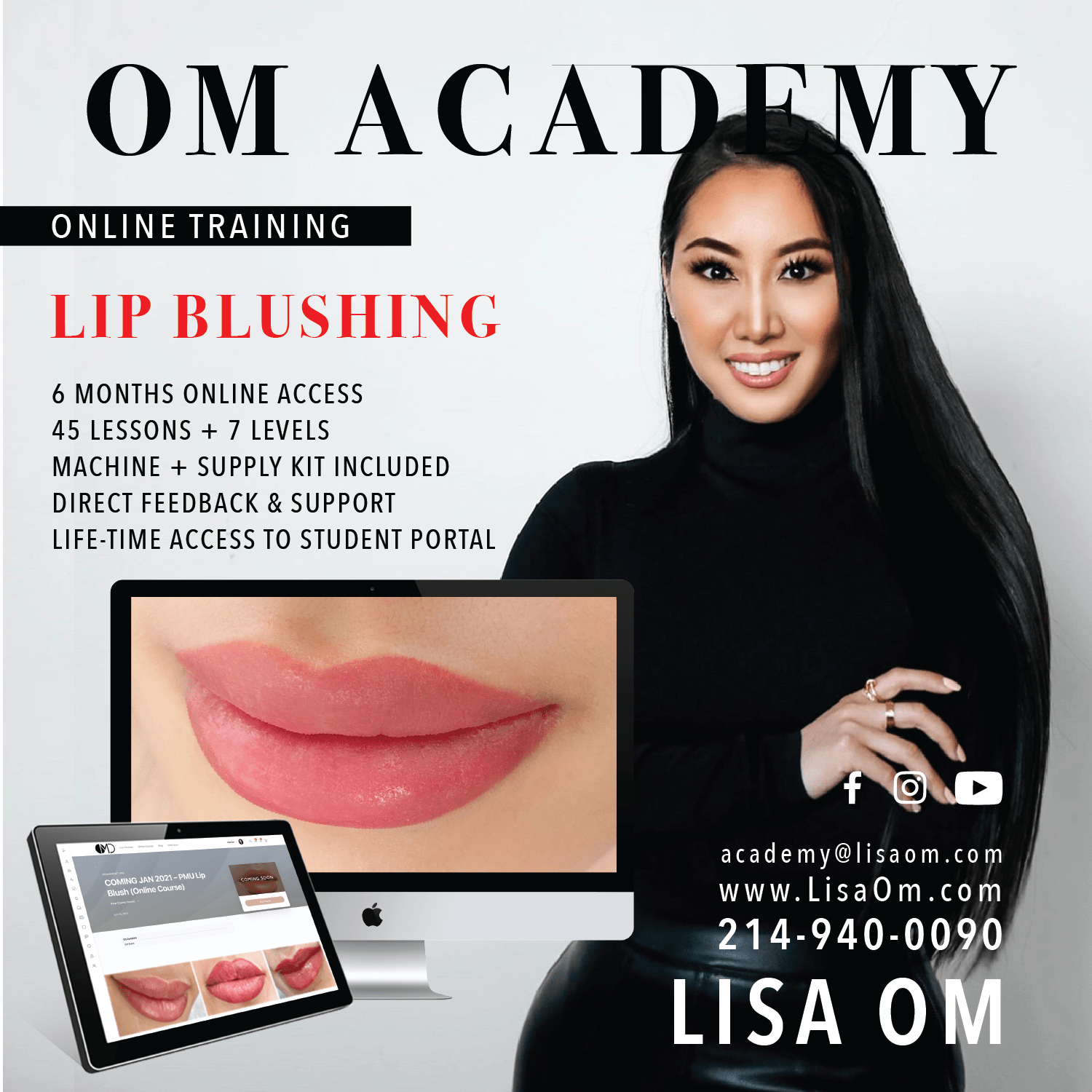 Online Lip Blushing Training LISA OM®