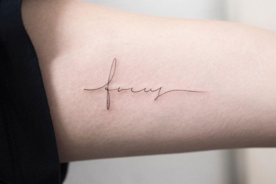 30 Best Calligraphy Tattoo Ideas You Should Check